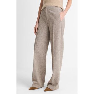 Vince Donegal Wide Leg Pants in Oat Stone at Nordstrom Rack, Size 12