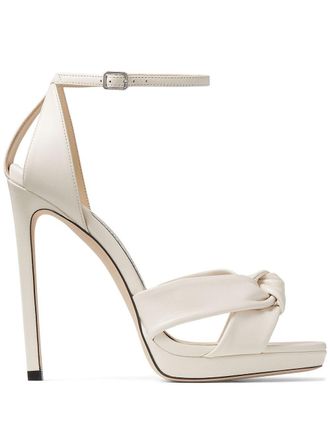 Jimmy Choo London 120mm Rosie sandals - White