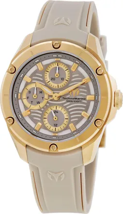 Technomarine Oceanico Quartz Grey Dial Ladies Watch TM-325005