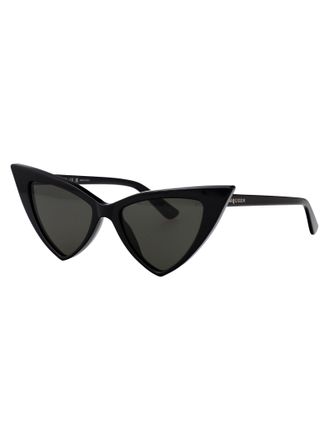 Alexander McQueen AM0518S Cat-eye Acetate Sunglasses - Black