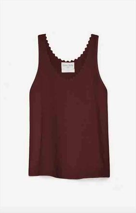 Forte_Forte Womens Embroidered Linen Top In Fondant