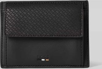 HUGO BOSS Portemonnaie aus echtem Leder Modell RAY in Black, Gr&ouml;&szlig;e 1