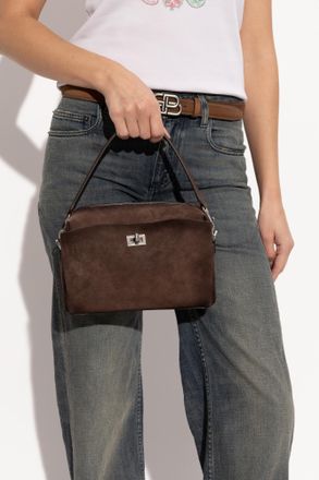 Balenciaga Shoulder Bag Rodeo Camera, Womens, Brown