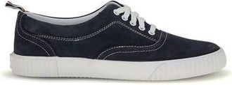 Thom Browne Blue Calf Leather Bos Taurus Low Top Mens Sneakers