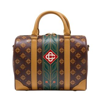 Casablanca Weekend Bags, unisex, Multicolor, Size: ONE SIZE Mini Monogram Weekender Travel Bag