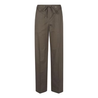 Fay Straight Trousers, female, Green, Size: XS Straight Trousers