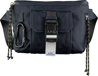 A.P.C. Bolso de cintura Treck - Bags - Hombre - Azul - ONE SIZE