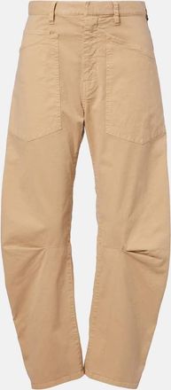 Nili Lotan Pantaloni barrel Shon in cotone