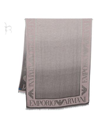 Emporio Armani Logo Scarf