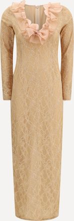 Alessandra Rich Stretch lace evening Dress Female 38