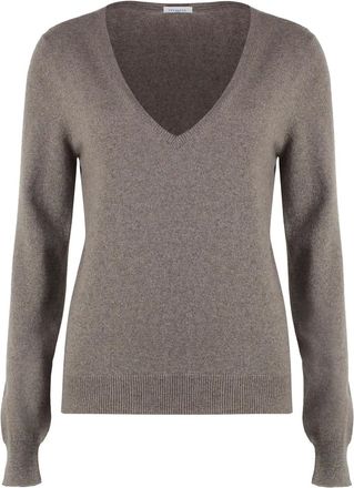 Malo Maglione in cashmere e lana - Marrone