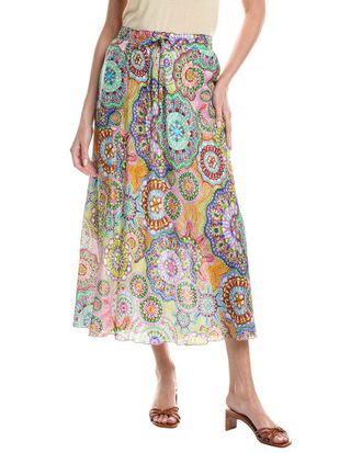 Johnny Was Kiki Silk Skirt