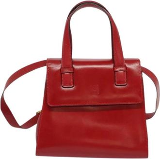 Loewe Pre-owned Handbags, female, Red, Size: ONE SIZE Pre-owned Handbag