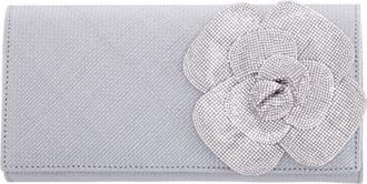 Nina Jollie Clutch in Dark Silver at Nordstrom