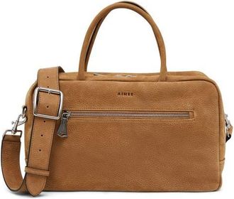 Aim&eacute;e Ritual Leather Satchel in Latte Nubuck at Nordstrom