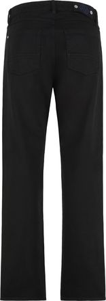 Stone Island Mens Straight Leg Jeans Black Denim Cotton Regular & Straight-Leg