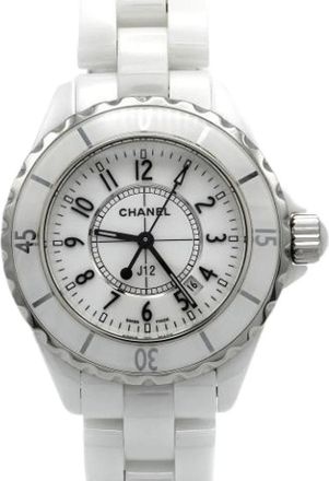 Chanel Pre-owned Vintage Polshorloge - Dames - Vintage Horloges - Wit - ONE Size - Vintage