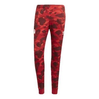 adidas x A Bathing Ape adicolor Track Pants Raw Red DP1088
