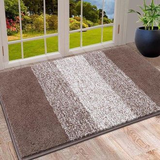 OEM Felpudo - Alfombra De Entrada - Atrapa La Suciedad - Antideslizante - 50 X 80 Cm - Marr&oacute;n