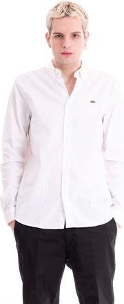 Lacoste Hombre, Camisas, Blanco, Talla: 6XL