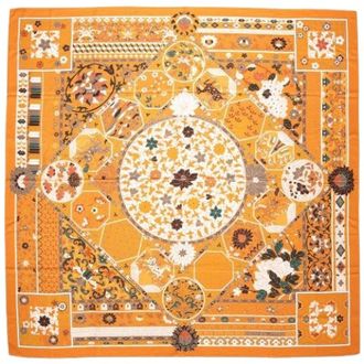 Herm&egrave;s Pre-owned Scarves, female, Multicolor, Size: ONE SIZE Pre-owned Collections Imperiales Scarf