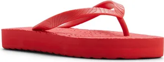 Roxy Beach Up Platform Flip Flop in Red at Nordstrom Rack, Size 11