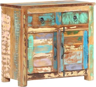 vidaXL Sideboard 70x35x65 cm Solid Reclaimed Wood Vidaxl