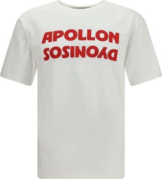 Valentino White Cotton Mens T-Shirt