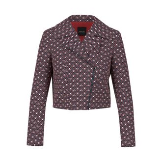 Marc Cain Scuba Jersey Jas - Dames - Jassen - Grijs - Maat: XS Jersey