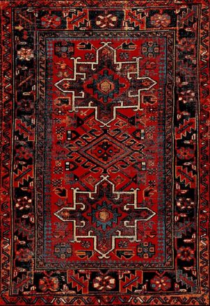 Safavieh Alfombra rojo/multicolore 160 x 229 cm