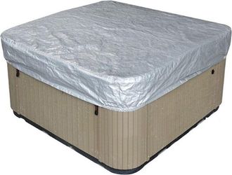 OEM B&acirc;che Protection Spa - Tissu Oxford 2100d - 218 X 218 X 30 Cm - Ext&eacute;rieur Jardin - 1 Pi&egrave;ce