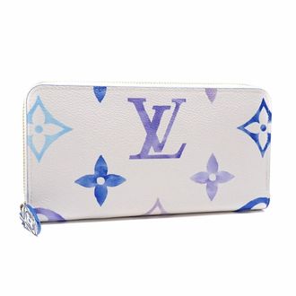 Louis Vuitton Blue Long Wallet (Bi-Fold) (Pre-Owned)