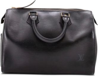 Louis Vuitton Speedy Handbag Epi Leather 30 satchel - Zwart