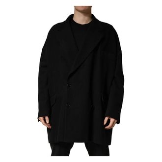 Dolce & Gabbana Blazers, male, Black, Size: L 2 Buttons Suit Jacket