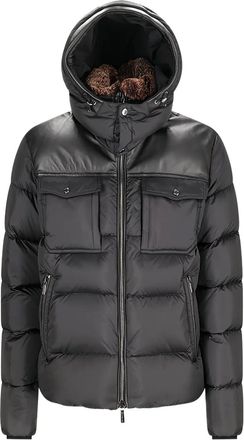 Moorer Piumino Alarick-PEH - Nero