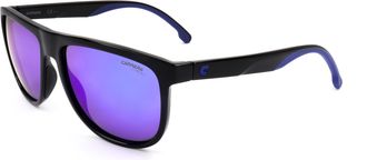 Carrera Mens 58 mm Black Sunglasses