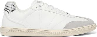 Versace Low-Top Multicolour Sneakers With Silk And Nylon Accents