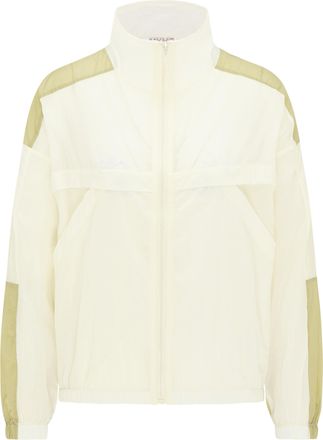 Mymo Windbreaker Dames olijf wol wit