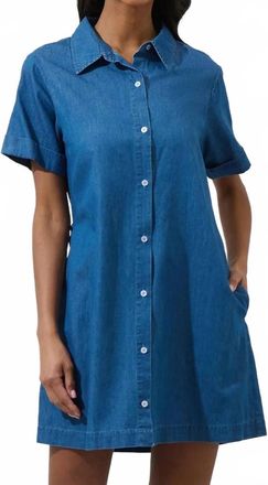Sugarlips Hayes Denim Dress In Blue