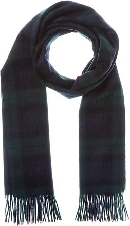 Brooks Brothers Wool & Cashmere-Blend Black Watch Scarf