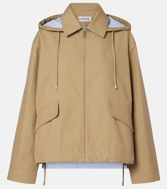 Loewe Anagram cotton gabardine jacket