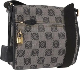 Loewe Borsa a spalla Pre-owned in PVC - - Pre-owned - Donna - Grigio - ONE SIZE