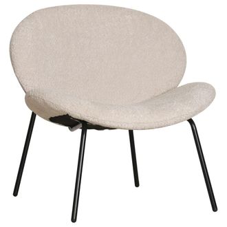 Happy Garden Sill&oacute;n de tela beige jaspeado