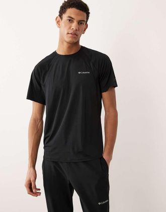 Columbia Stealth Spring - T-shirt nera-Nero