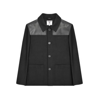 Lambretta Heren Donkey Jacket (Zwart)