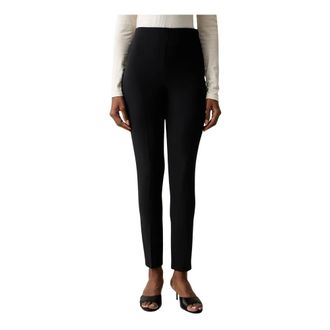 Twinset Slim-fit broek - Dames - Broeken - Zwart - Maat: XL Poliester