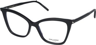 Saint Laurent SL Black Acetate Eyeglasses - Black