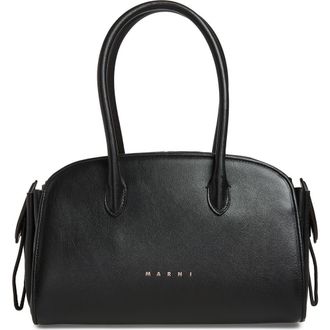 Marni Small Tulipea Top Handle Bag in Black at Nordstrom