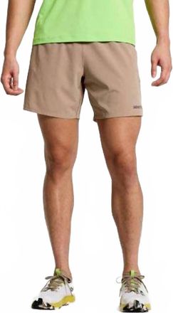Saucony Explorer Utility Short In Brown