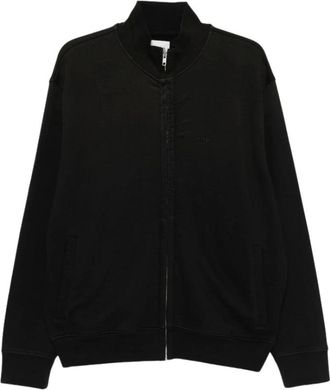 Arte Hoodies & sweatvesten, Heren, Zwart, L, Katoen, Sunfade Uniform Rits Sweatshirt
